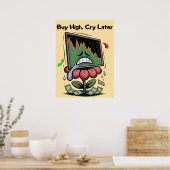 Börsenkunst Poster (Küche)