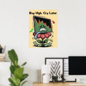 Börsenkunst Poster (Heimbüro)