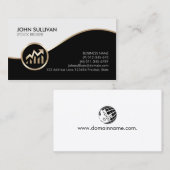 Börsenkurszeichen Visitenkarte (Vorne/Hinten)