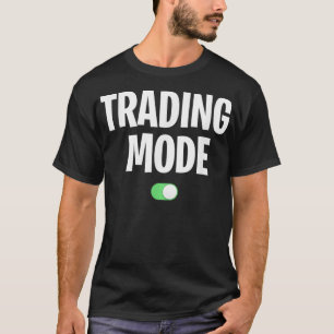 Börsenmodus im Coolen Tagesgeschäft T-Shirt
