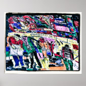 Börsenmonster Poster (Vorne)