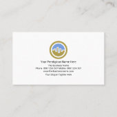 Börsennachweis für Finanzindex Visitenkarte (Rückseite)