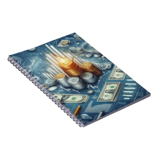 Börsennotierung Notizblock (Rechte Seite)