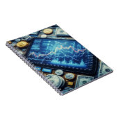 Börsennotierung Notizblock (Rechte Seite)