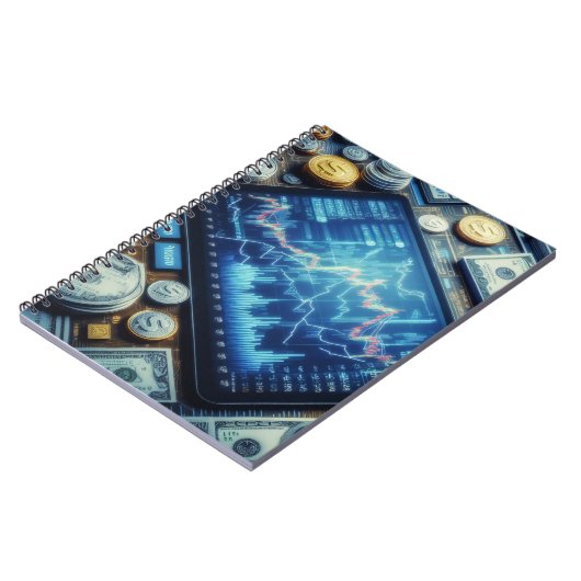 Börsennotierung Notizblock (Linke Seite)