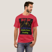 Börsennotierungstabelle Bester Tageshändler T-Shirt (Vorne ganz)