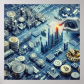 Börsenplakat Poster (Vorne)