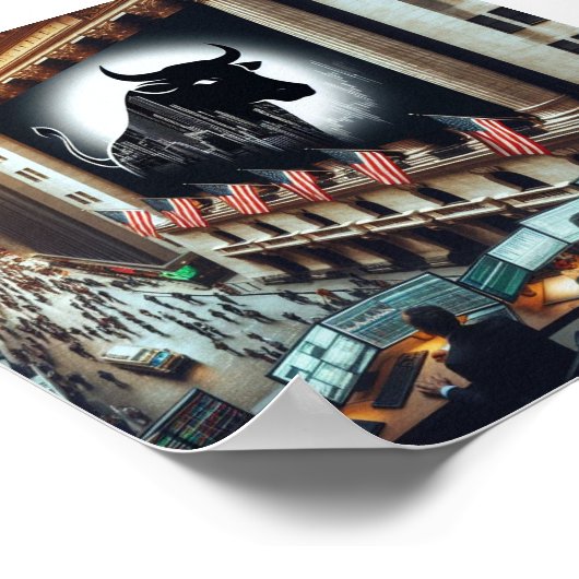 Börsenplakat Poster (Ecke)