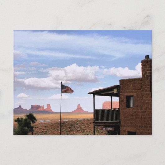 Börsenposten, Monument Valley, ABER Postkarte (Vorderseite)