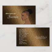 Borten-Visitenkarten Visitenkarte (Vorne/Hinten)