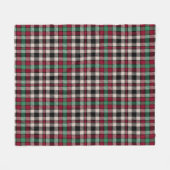 Borthwick Ancient Kariert Fleecedecke (Vorderseite (Horizontal))
