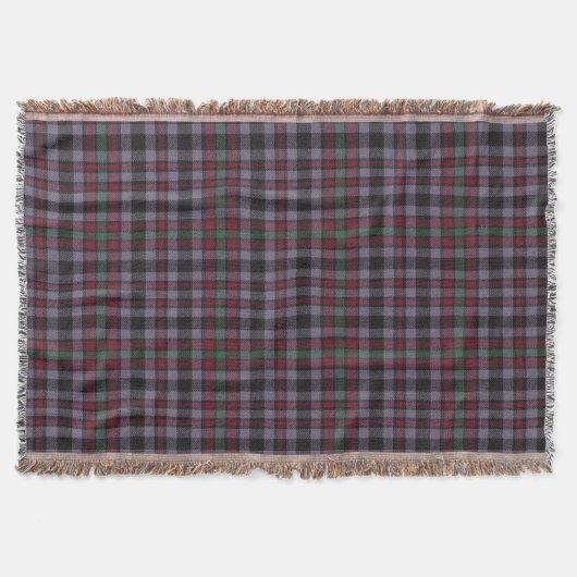 Borthwick Modern Original Scottish Tartan Decke (Vorderseite)