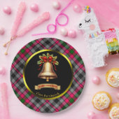 Borthwick Tartan Personalisiert Weihnachten Pappteller (Party)