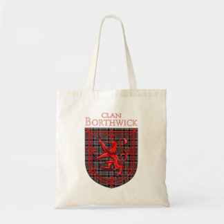 Borthwick Tartan Scottish Kariert Lion Rampant Tragetasche