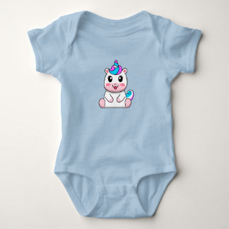 Bory baby unicornio strampler