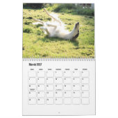 Borzoi Dog Calendar Kalender (Mär 2027)