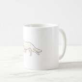 Borzoi dog Magic Kaffeetasse (VorderseiteRechts)