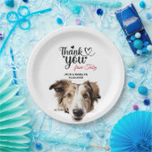 Borzoi Dog Pappteller (Party)