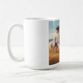 Borzoi Elegant Breed Coffee Tasse (Links)