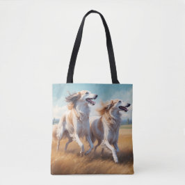 Borzoi Elegante Schultertasse Tasche