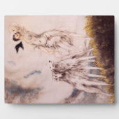 Borzoi Fields Fotoplatte (Vorderseite)