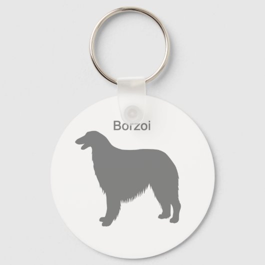 Borzoi g5 schlüsselanhänger (Vorderseite)