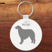 Borzoi g5 schlüsselanhänger (Vorderseite)