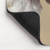 Borzoi-Hauptmausunterlage Mousepad (Ecke)
