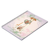 Borzoi Heart Mama Notizblock (Linke Seite)