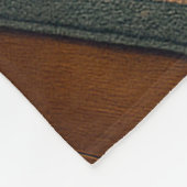 Borzoi Holiday Fleecedecke (Ecke)