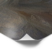 Borzoi Hund im Wind 2001 - Yacobsen Derosana Poster (Ecke)