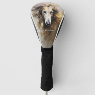 Borzoi Hund im Wind 2003 - Yacobsen Derosana Golf Headcover