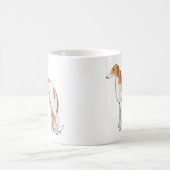 Borzoi Kaffeetasse (Mittel)