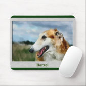 Borzoi Kunstgeschenke Mousepad (Mit Mouse)