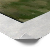 Borzoi Kunstgeschenke Poster (Ecke)