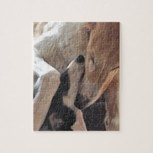 Borzoi Liebe Puzzle