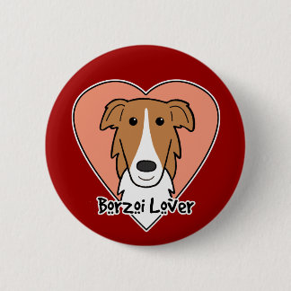 Borzoi-Liebhaber Button