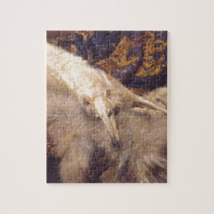 Borzoi Lounging Puzzle
