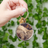 Borzoi-Lounging Schlüsselkette Schlüsselanhänger (Hand)