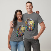 Borzoi lustig T-Shirt (Unisex)