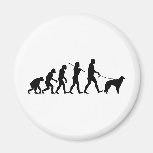 Borzoi Magnet (Vorne)