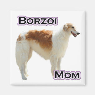Borzoi Mama 4 - Magnet