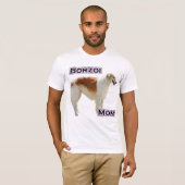 Borzoi-Mama 4 T-Shirt (Vorne ganz)