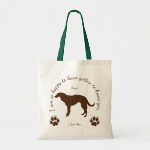 Borzoi Original bag for you and your dog ト ー ト バ グ Tragetasche