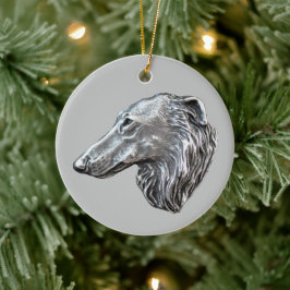 Borzoi Ornament