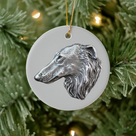 Borzoi Ornament (Baum)