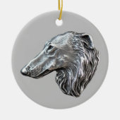 Borzoi Ornament (Vorne)