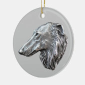 Borzoi Ornament (Links)