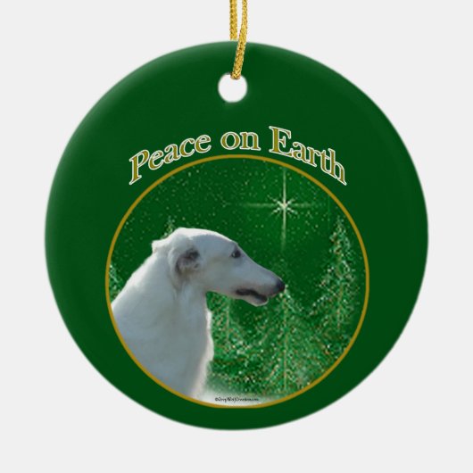Borzoi Ornament (Vorne)