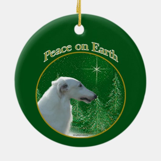 Borzoi Ornament (Hinten)